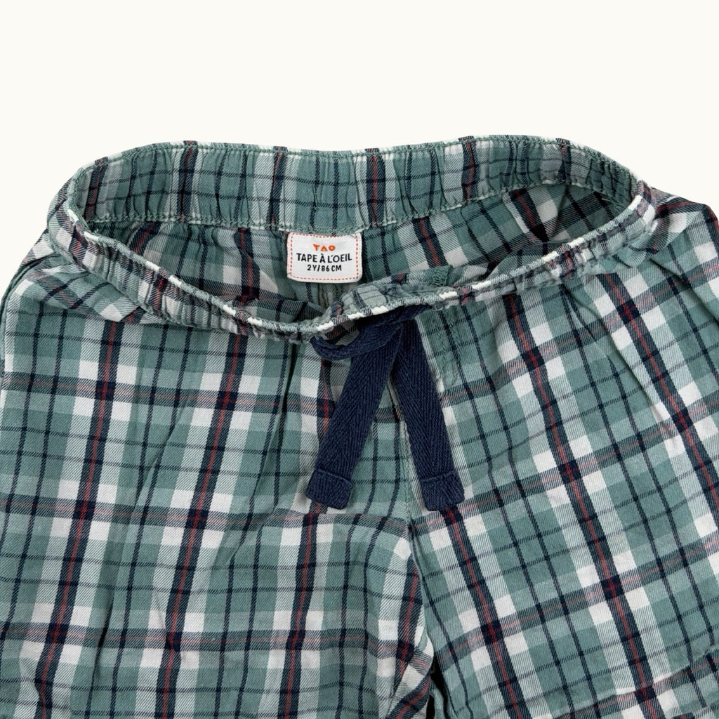 Short à carreaux TAO - 24 mois