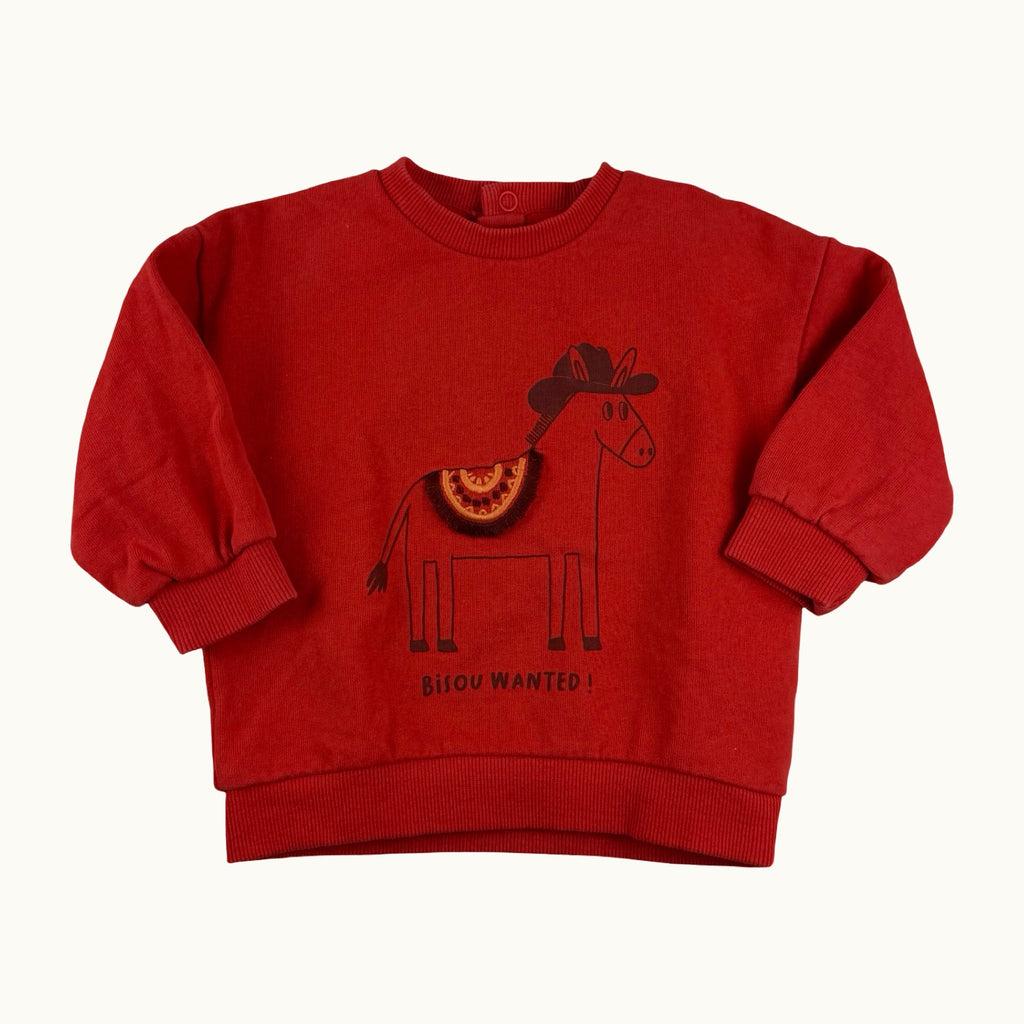 Sweat "Bisou Wanted" TAO - 6 mois