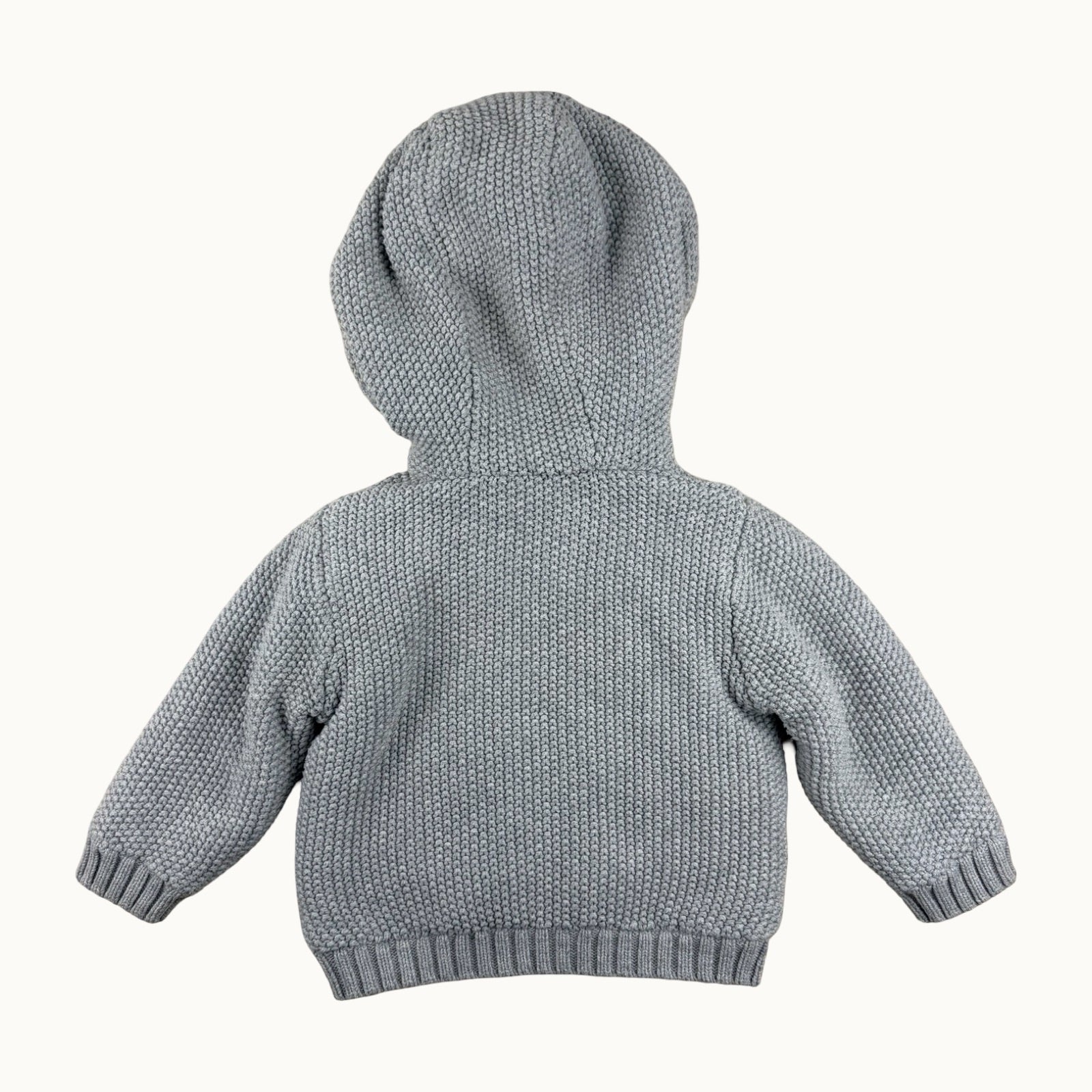 Veste en maille avec capuche - 6 mois
