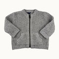 Gilet tricot épais zippé - 6 mois
