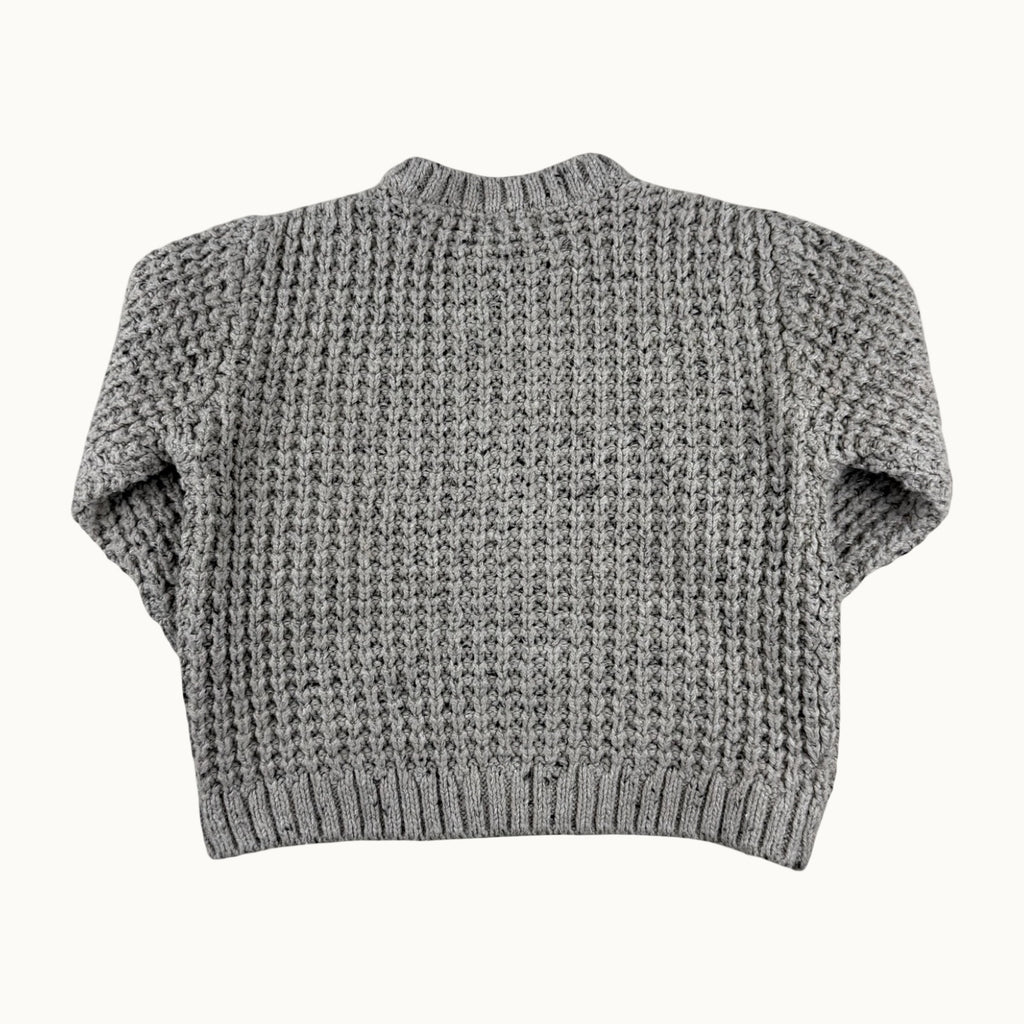 Gilet tricot épais zippé - 6 mois
