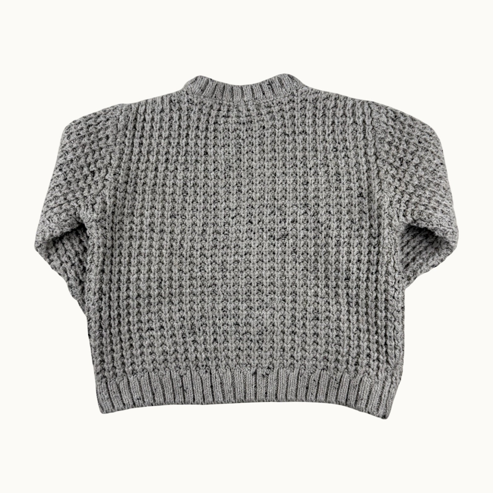 Gilet tricot épais zippé - 6 mois