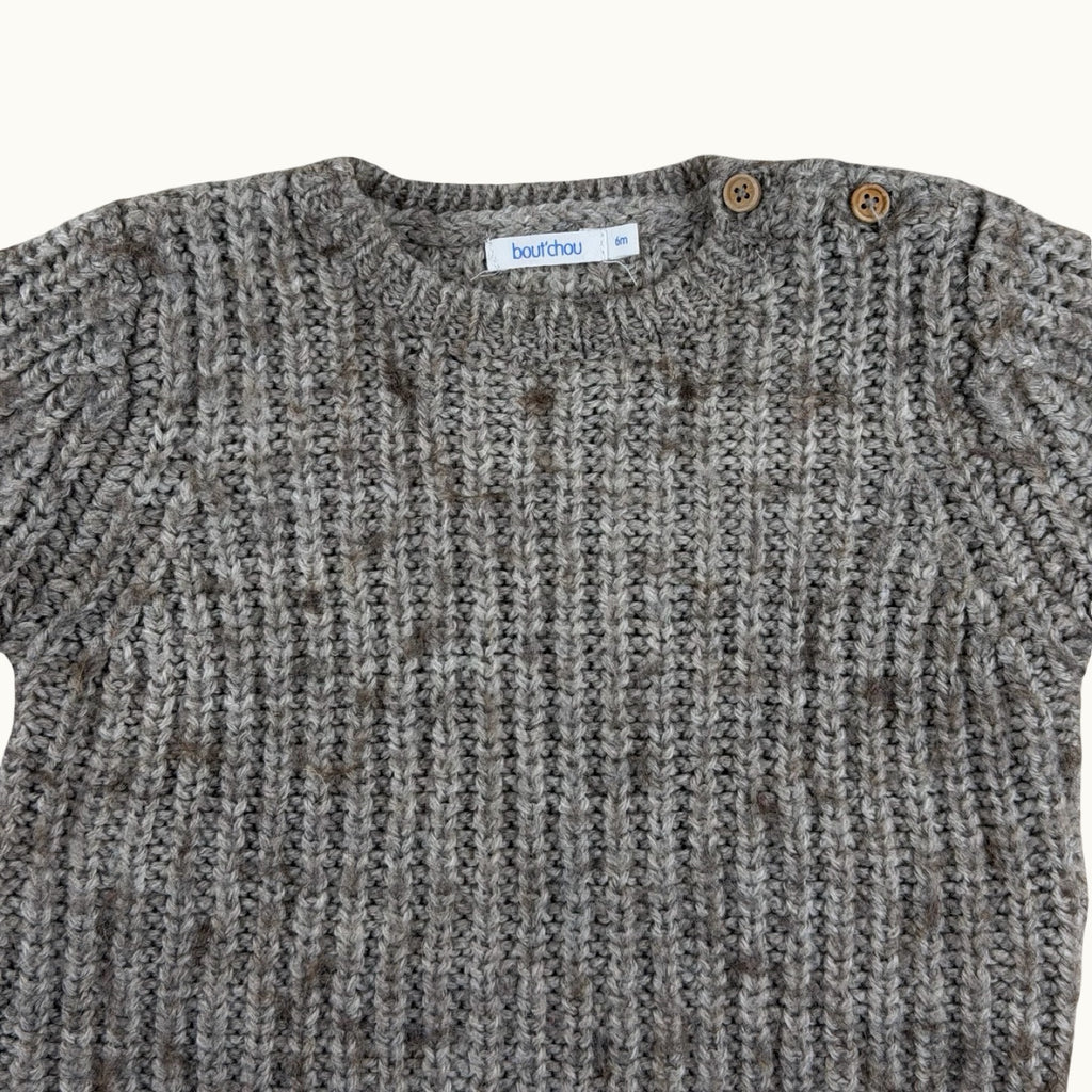Pull en maille Bout'chou - 6 mois