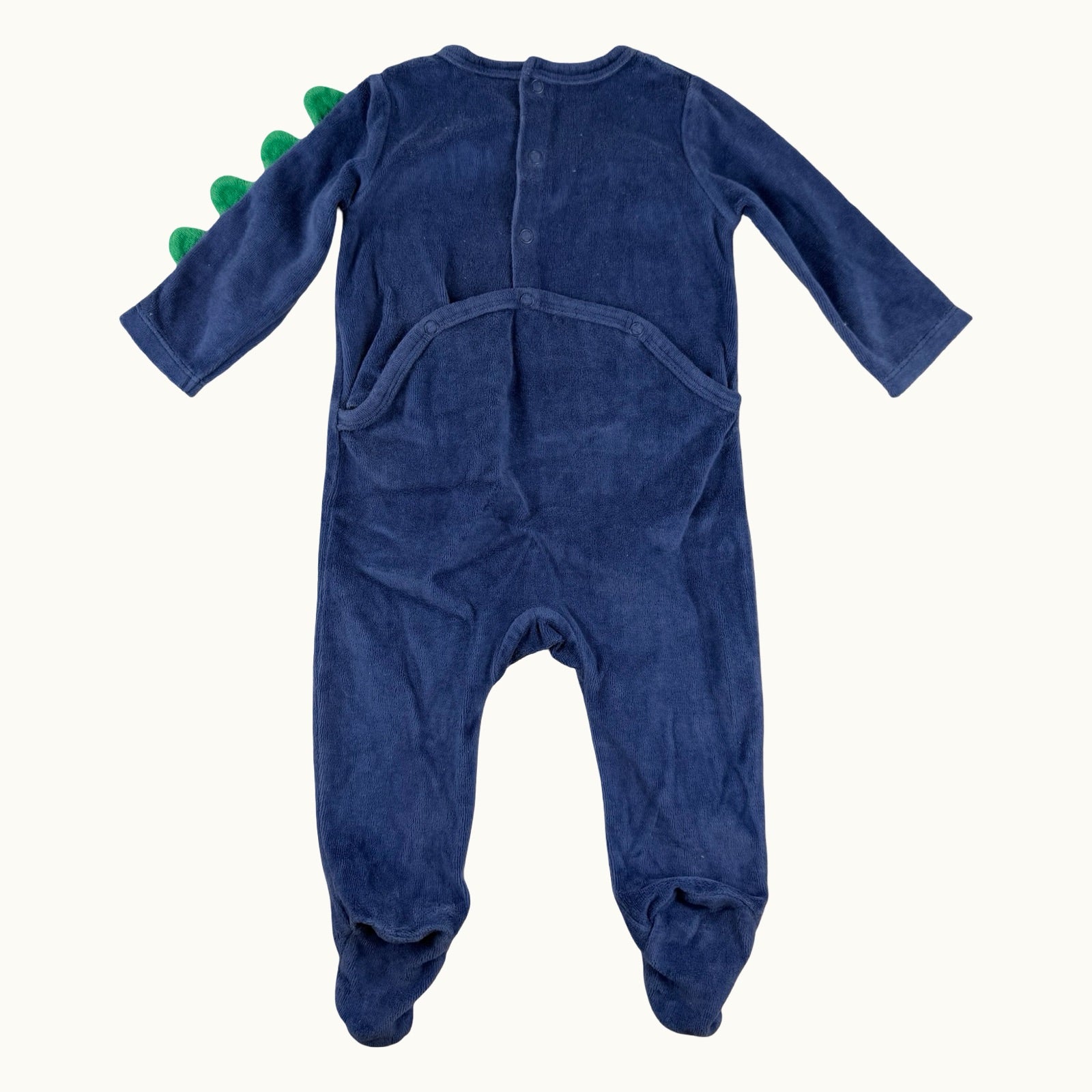 Pyjama velours Mickey dinosaure - 6 mois