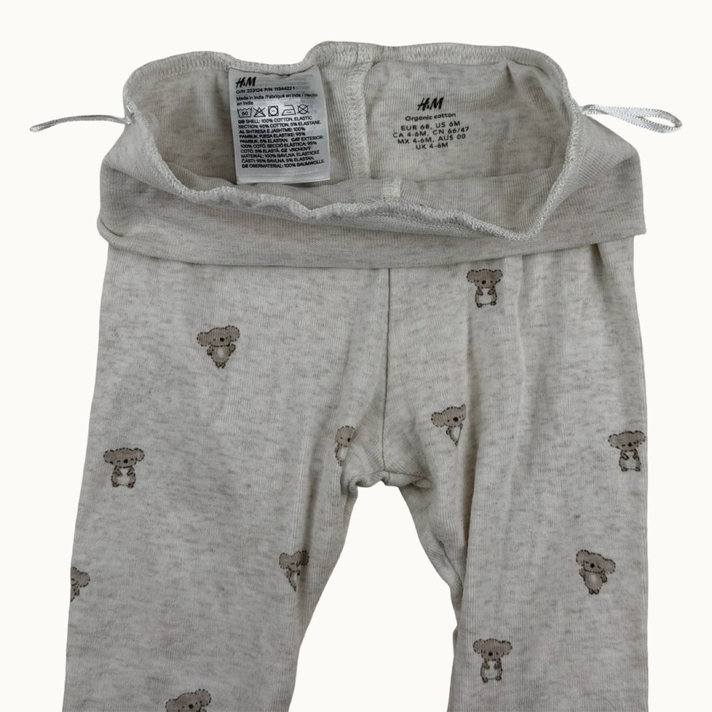 Ensemble body et legging imprimé koalas - 6 mois