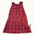 Robe à carreaux et pois - 18 mois