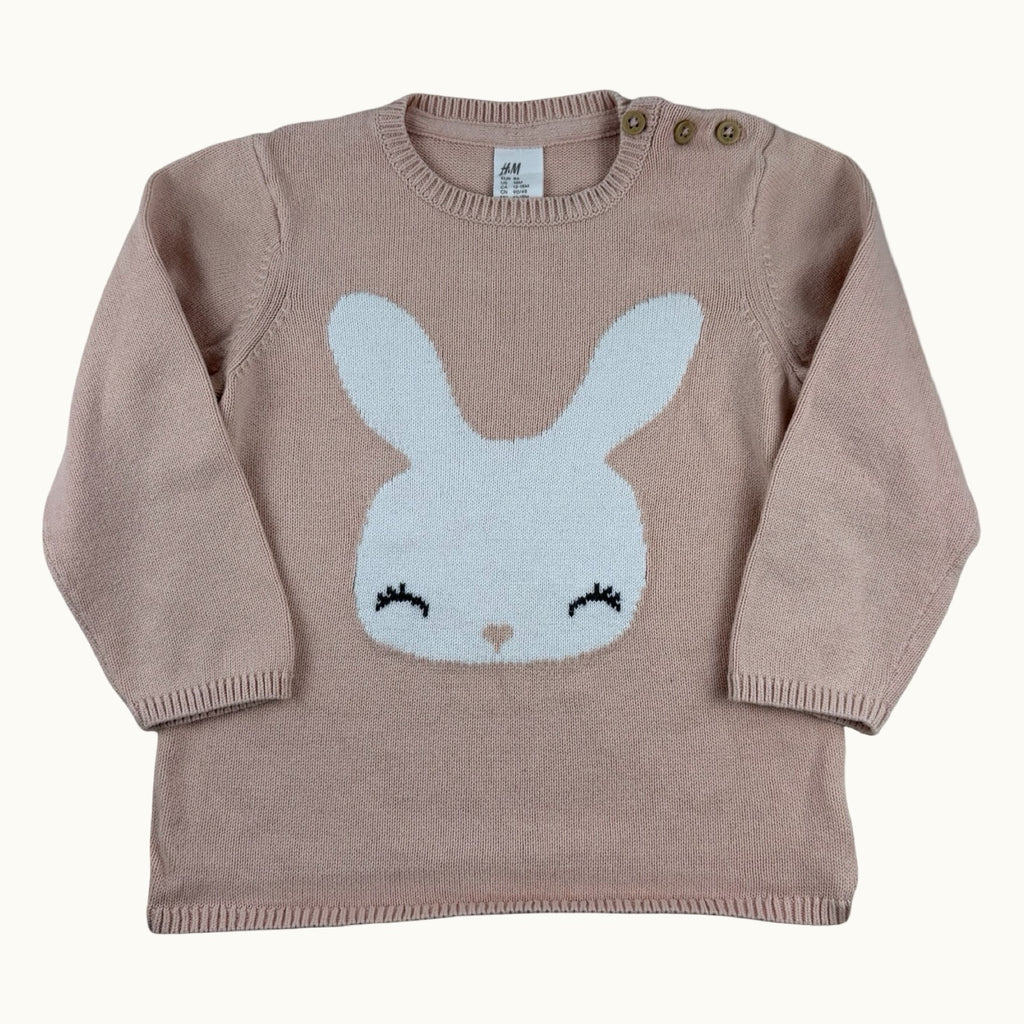Pull motif lapin H&M - 18 mois