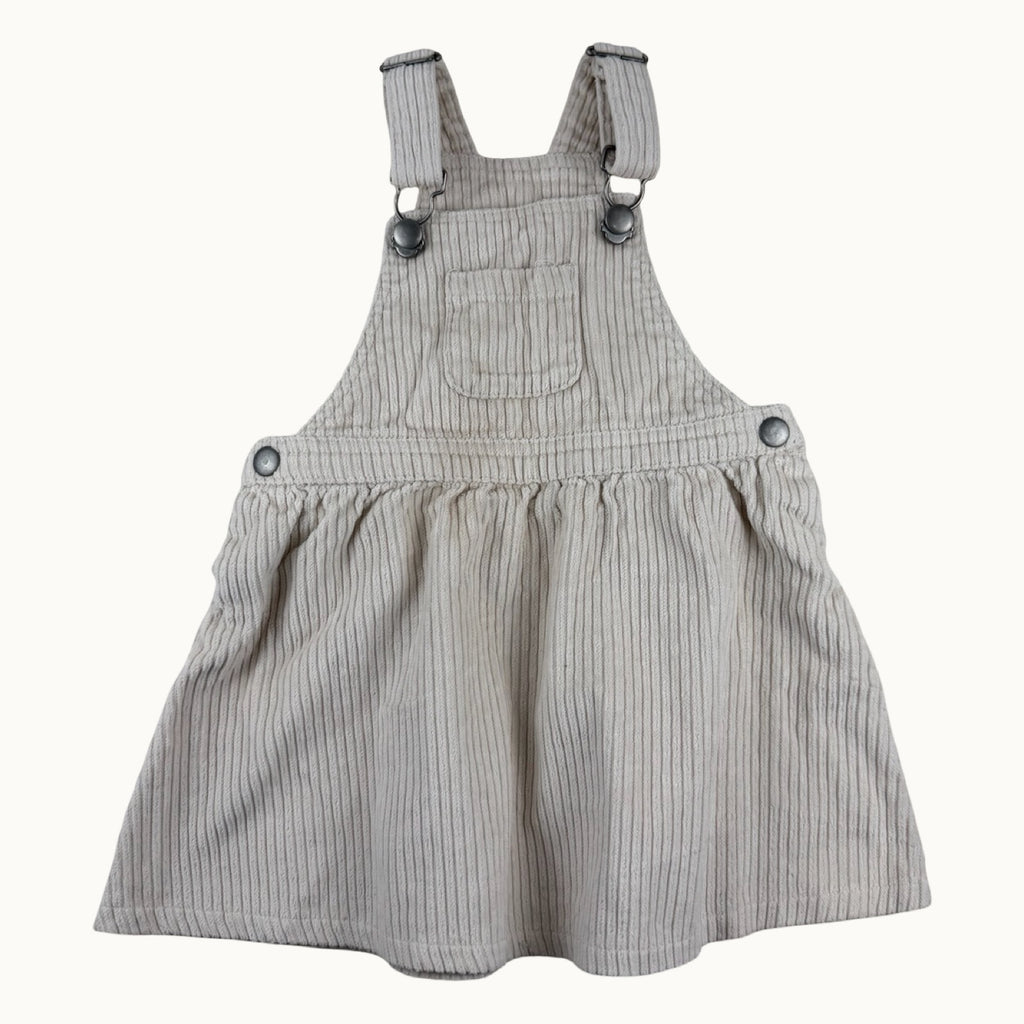 Robe salopette en velours côtelé - 18 mois
