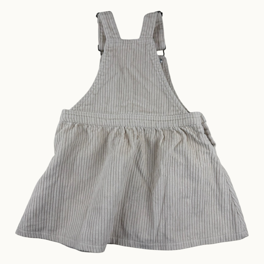 Robe salopette en velours côtelé - 18 mois