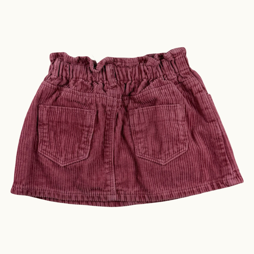 Jupe en velours Zara - 18 mois