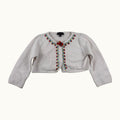 Boléro tricot broderies colorées Sergent Major - 18 mois