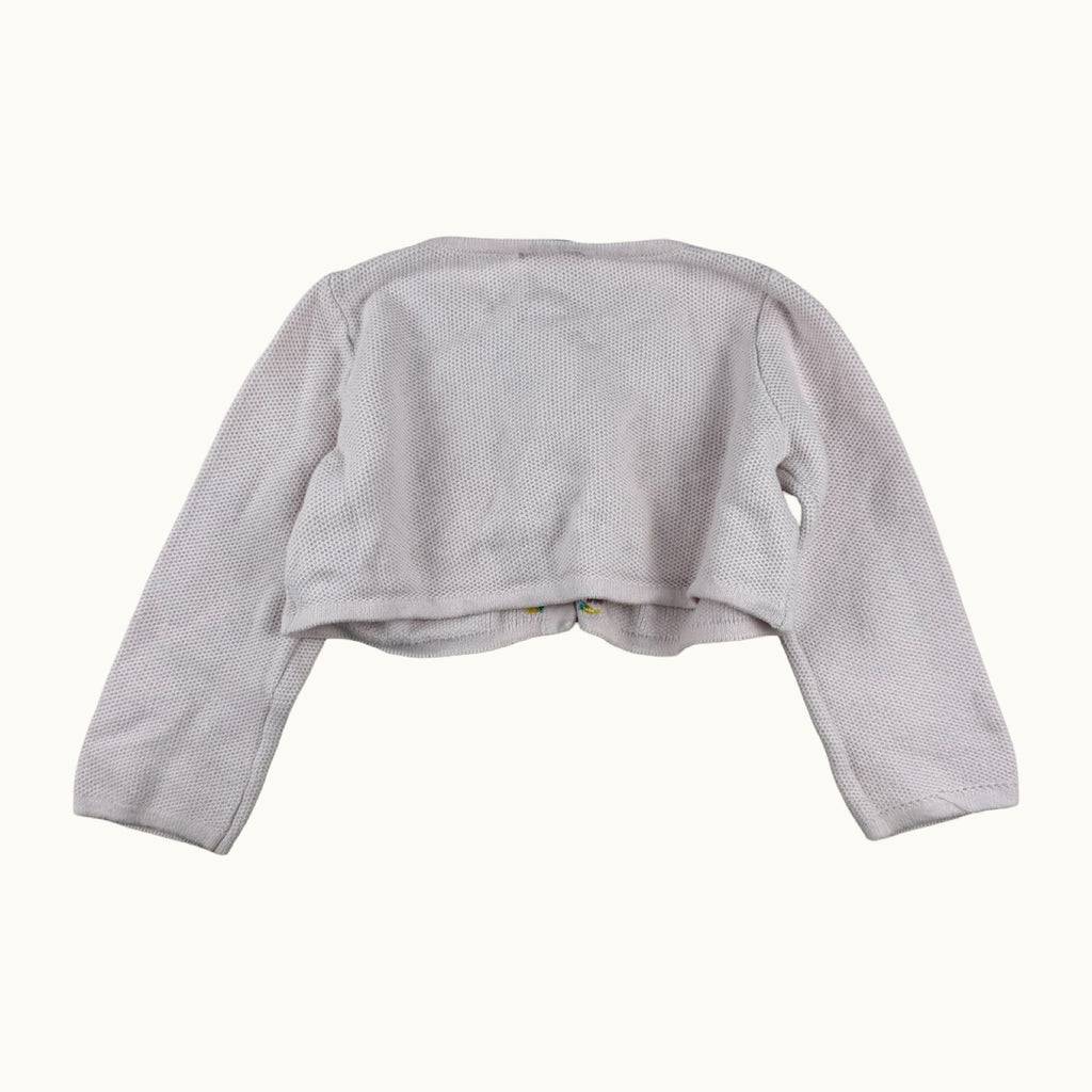 Boléro tricot broderies colorées Sergent Major - 18 mois