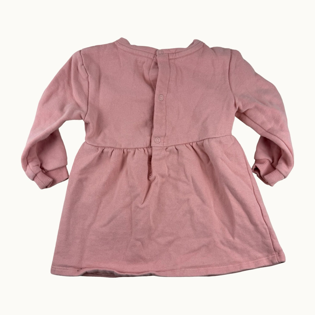 Robe pull avec fleurs - 18 mois
