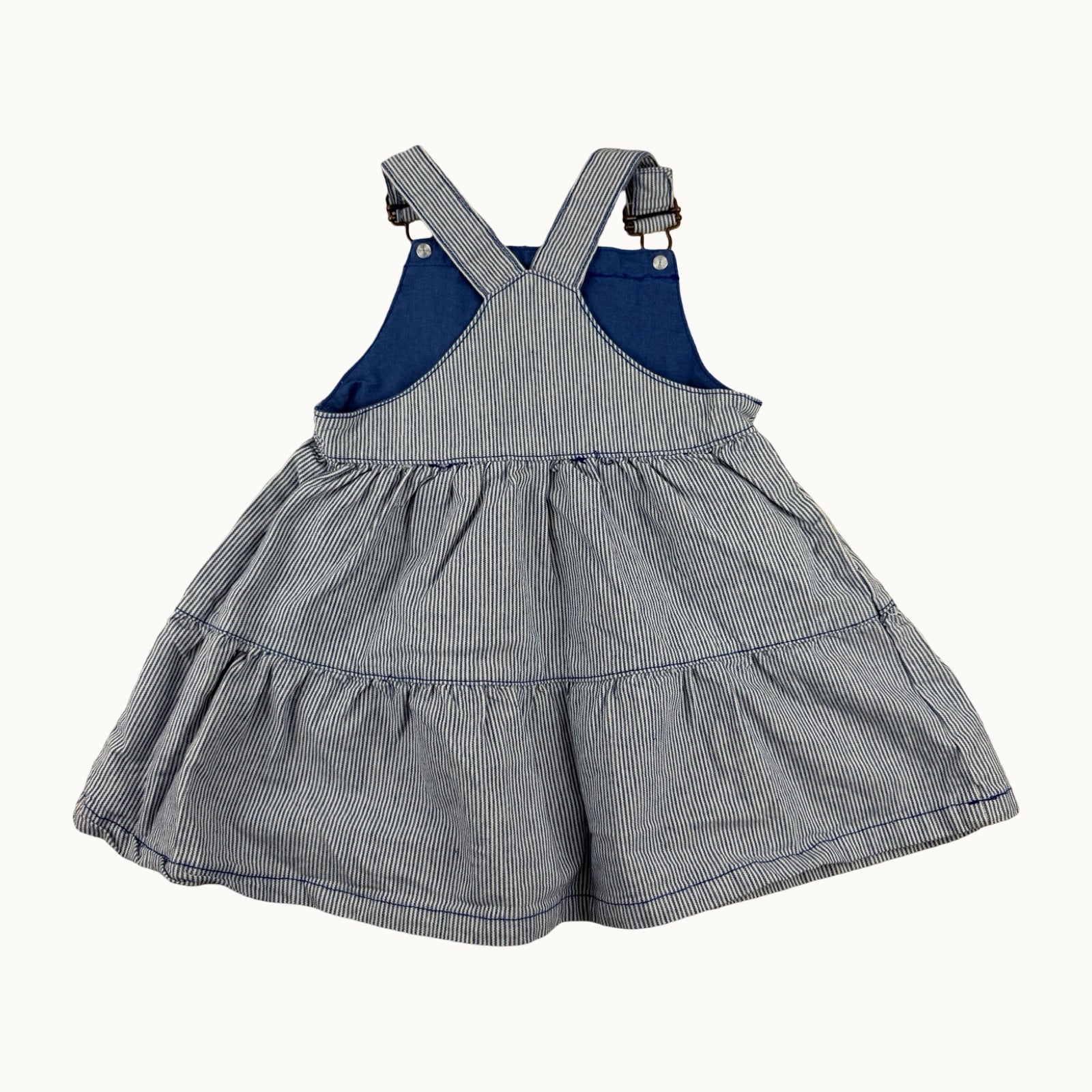Robe salopette rayée Sergent Major - 18 mois
