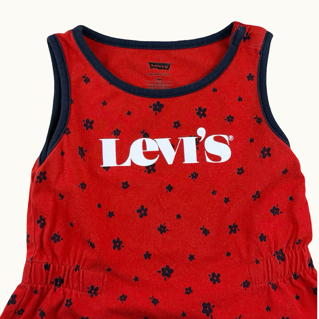 Robe sans manches fleurie Levi's - 18 mois