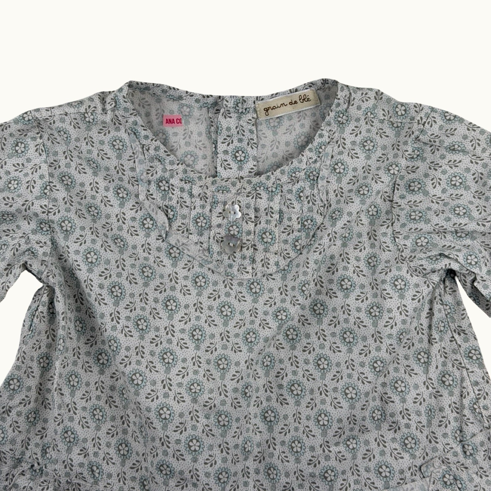 Blouse à motifs - 18 mois