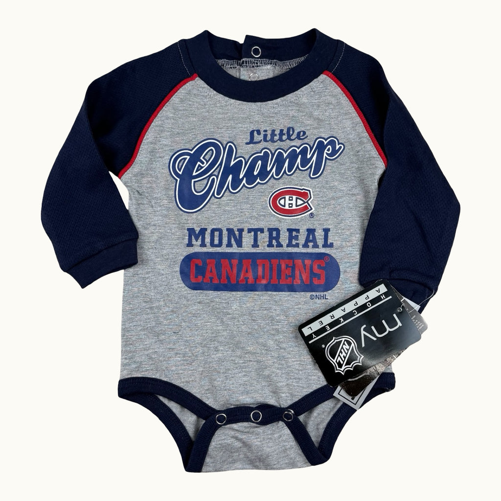 Body manches longues Montreal Canadiens - 9 mois
