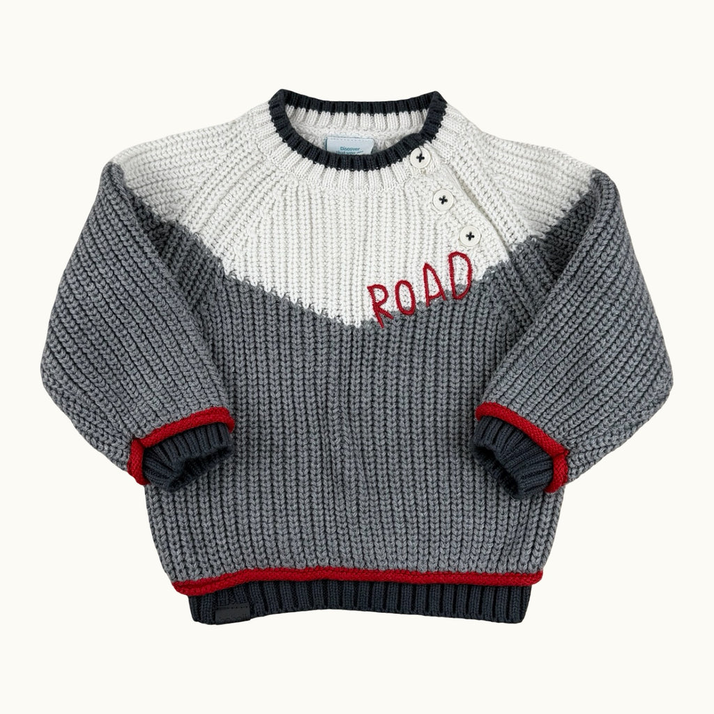 Pull grosse maille Boboli - 9 mois