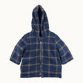 Veste à capuche à carreaux - 9 mois