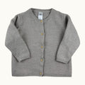 Gilet gris en maille - 9 mois