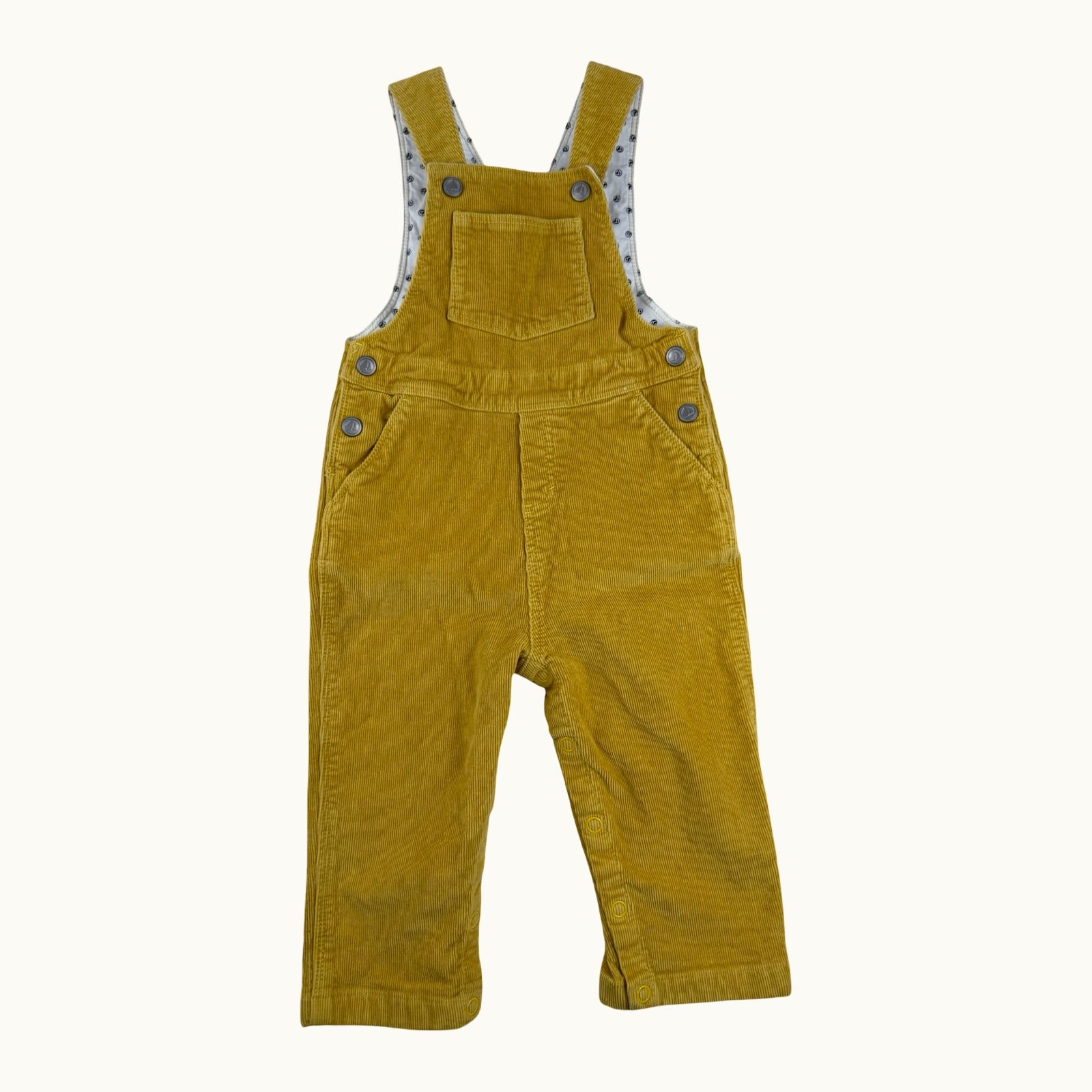Combinaison en velours côtelé Petit Bateau - 12 mois