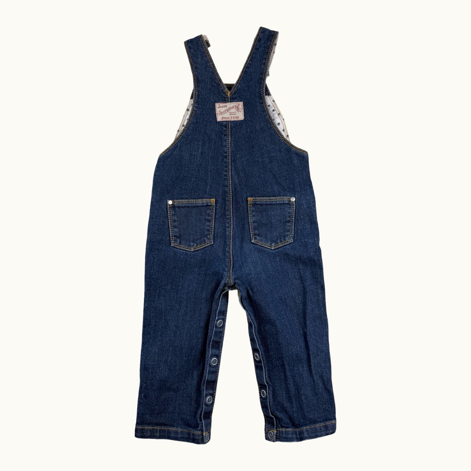 Salopette en jean Petit Bateau - 12 mois