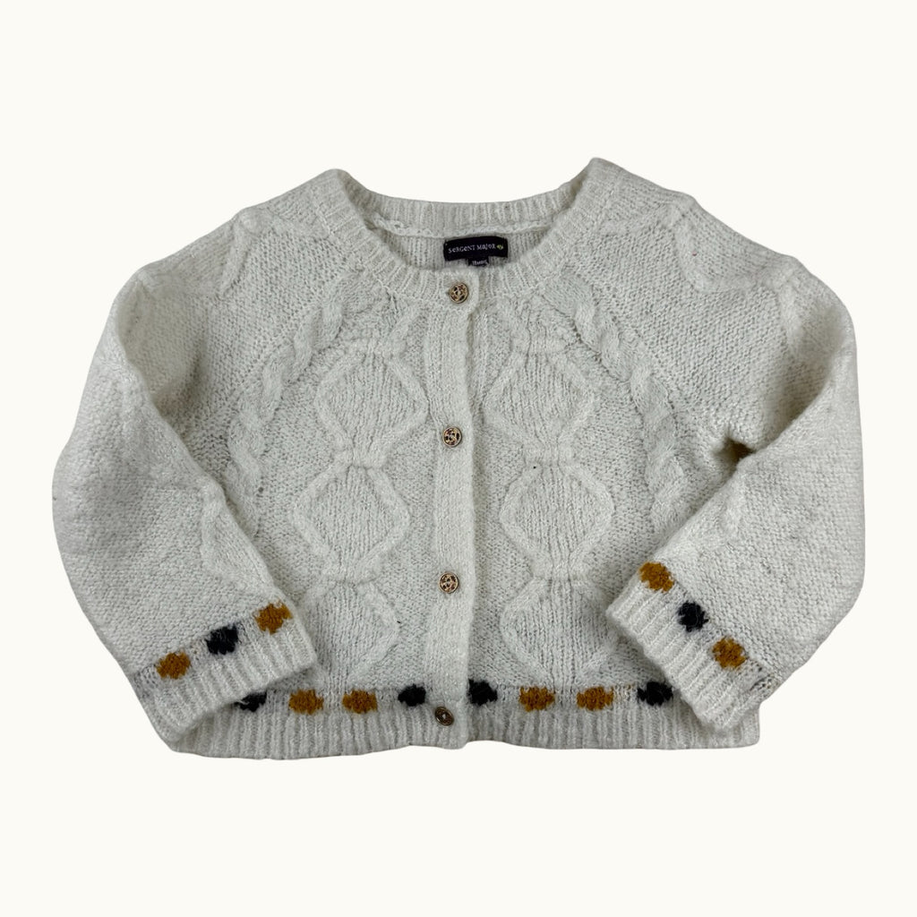 Gilet en maille Sergent Major - 18 mois