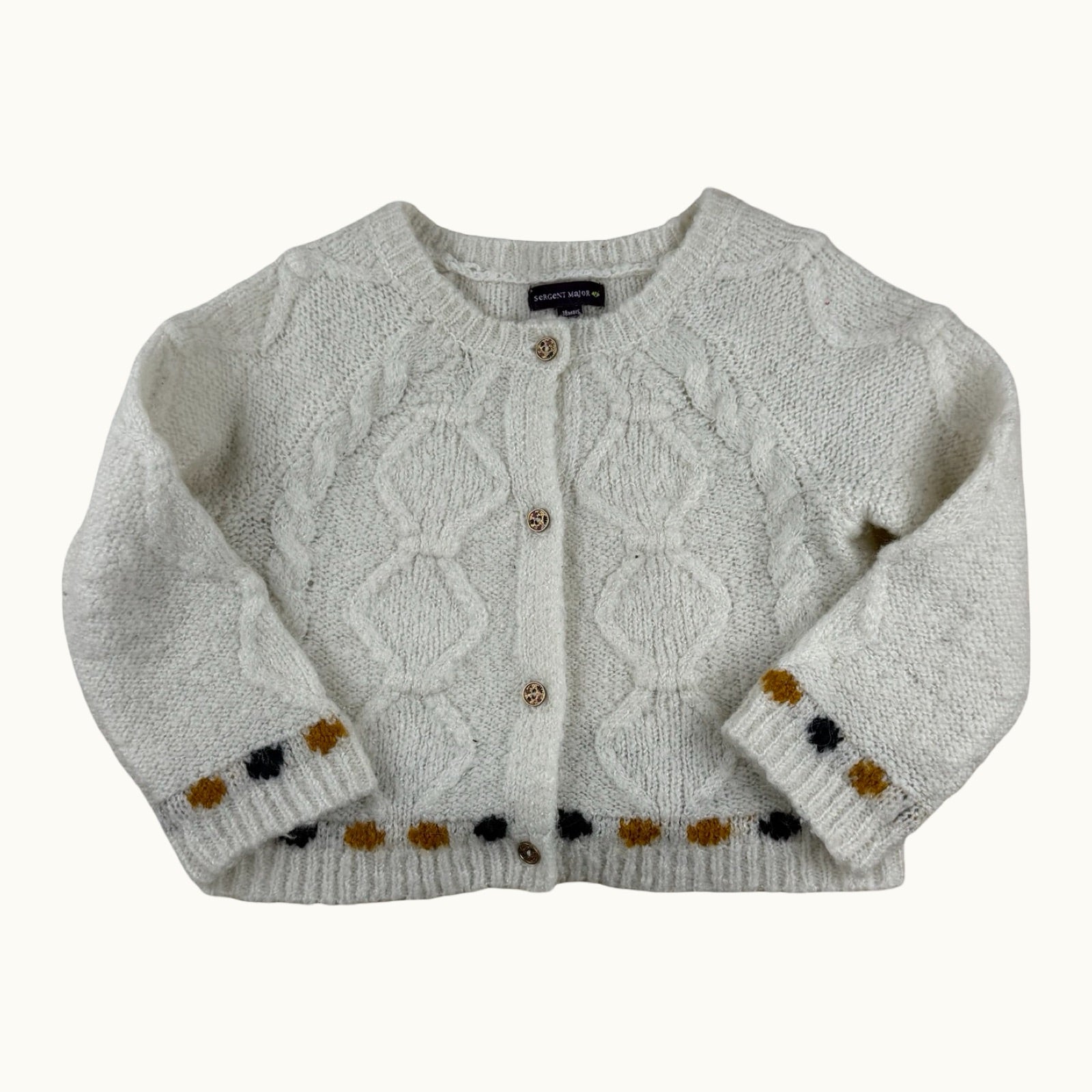 Gilet en maille Sergent Major - 18 mois