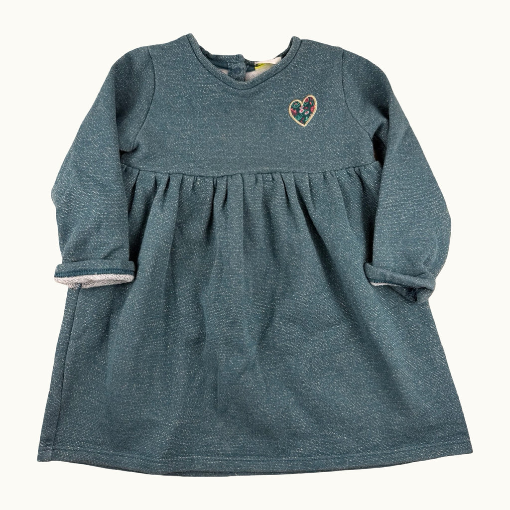 Robe molleton manches longues TAO - 23 mois