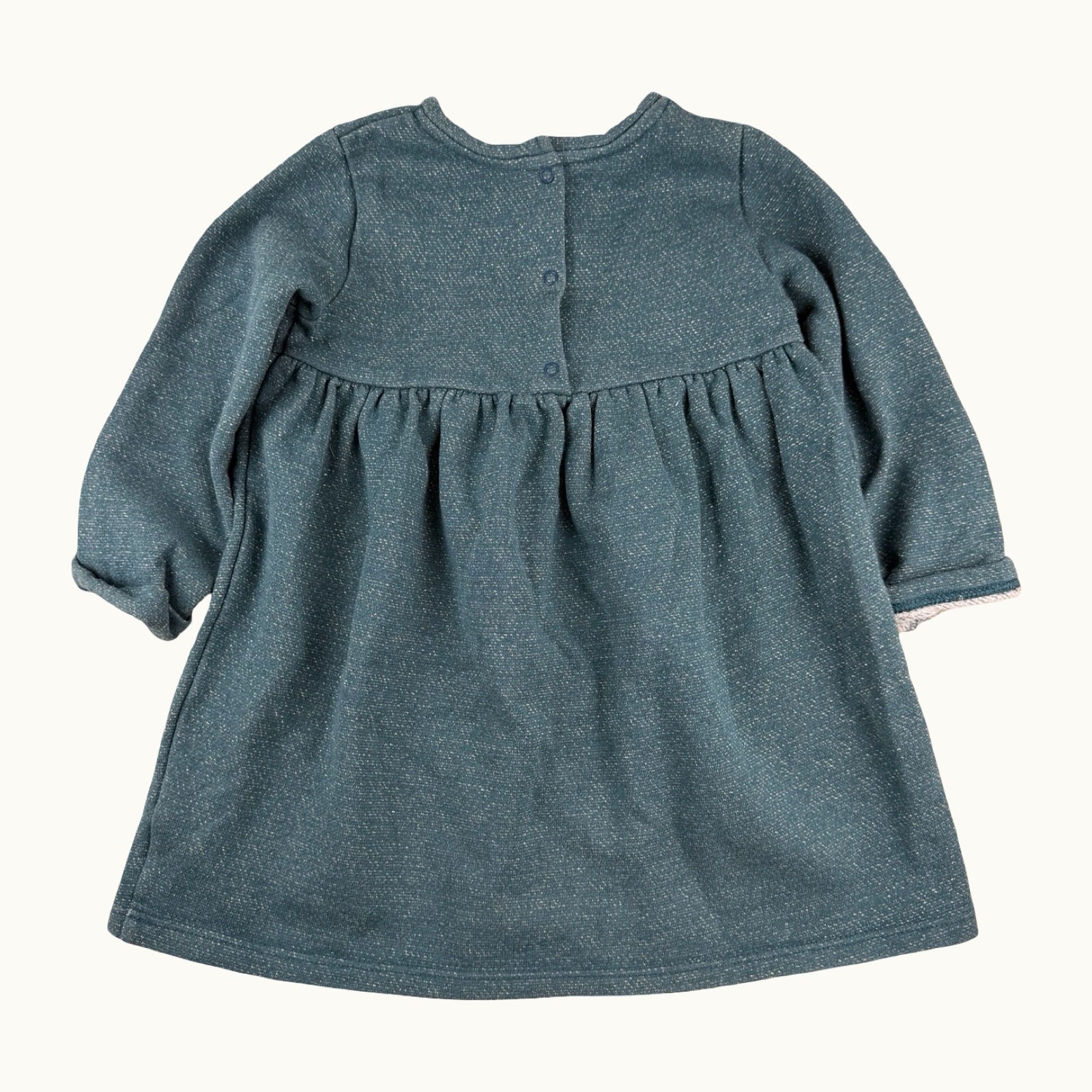 Robe molleton manches longues TAO - 23 mois