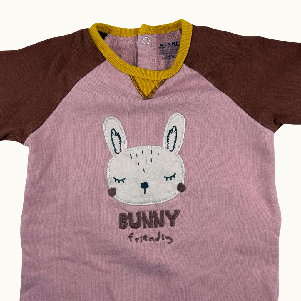 Pyjama motif lapin - 24 mois