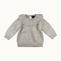 Pull tricot col claudine - 3 mois