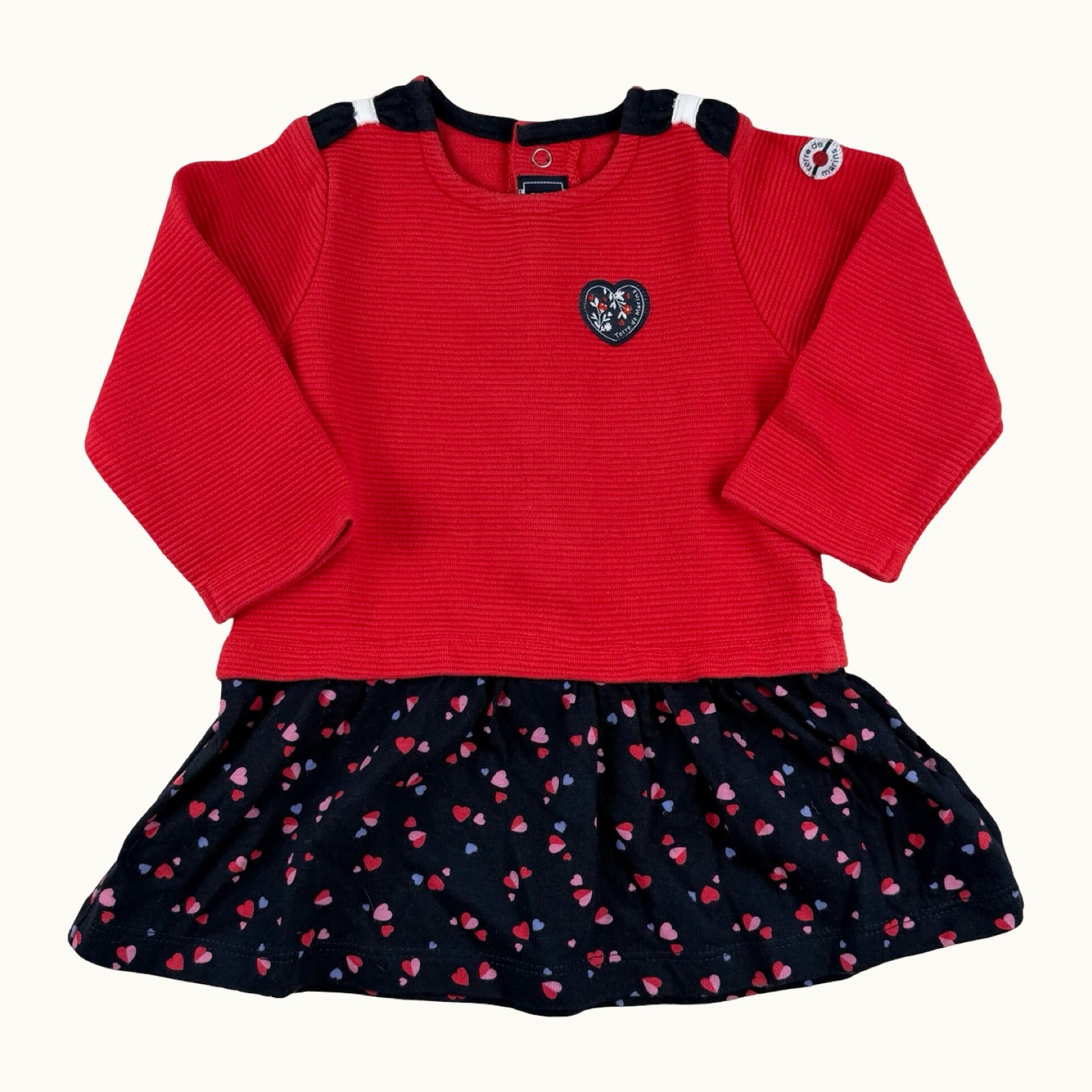 Robe bimatière Terre de Marins - 9 mois