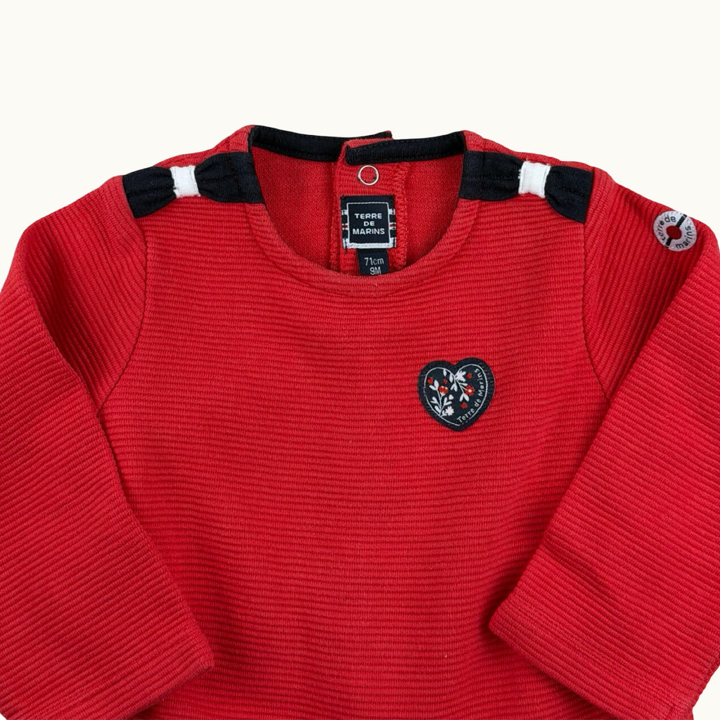 Robe bimatière Terre de Marins - 9 mois