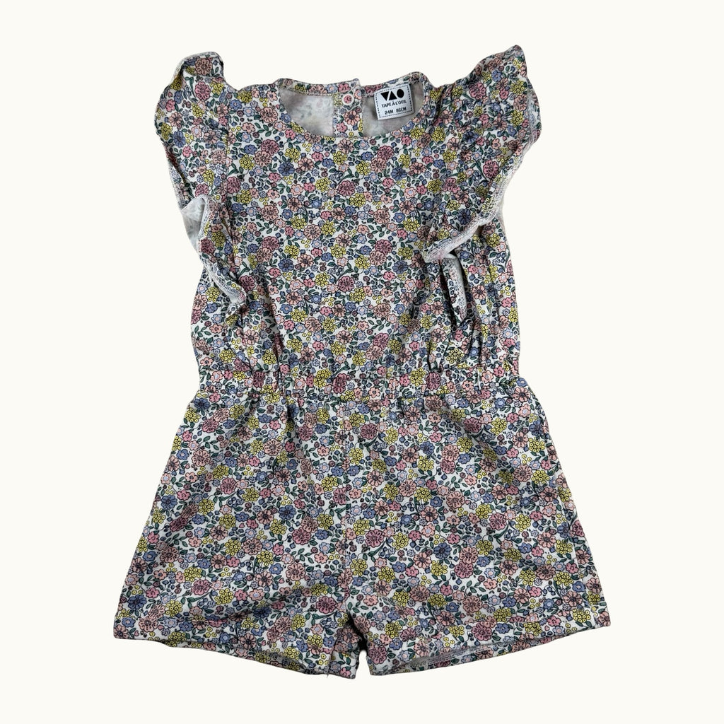 Combishort fleurie TAO - 24 mois