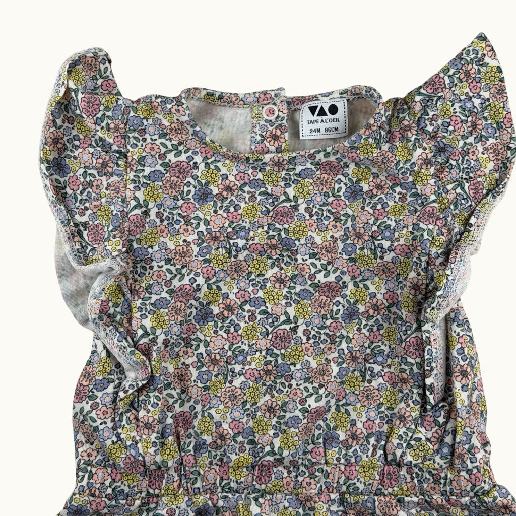 Combishort fleurie TAO - 24 mois