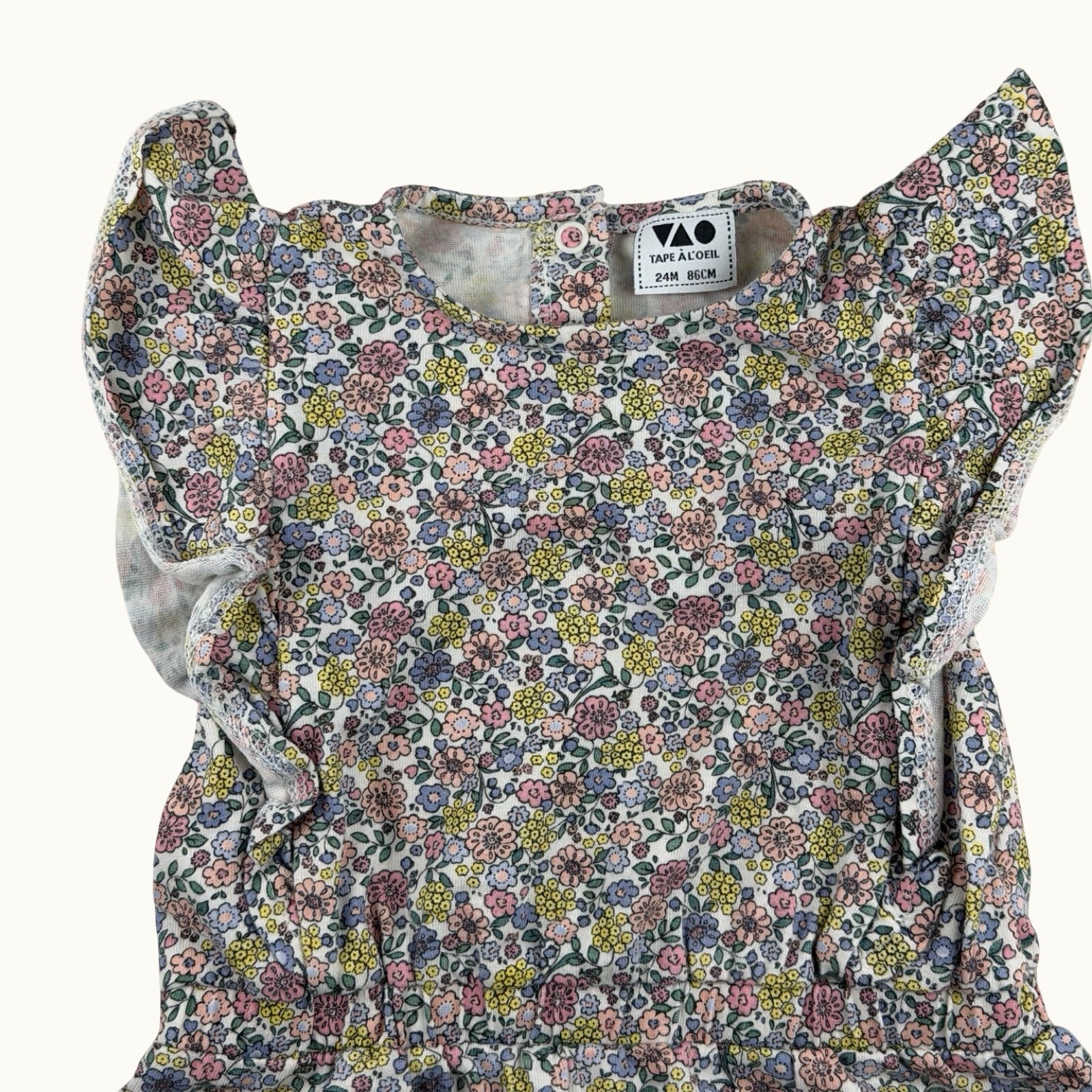 Combishort fleurie TAO - 24 mois