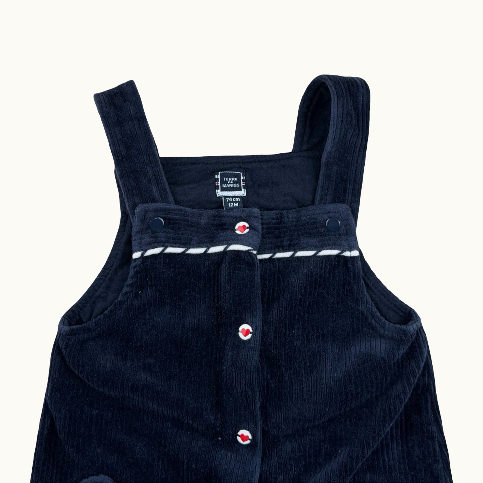 Robe en velours côtelé Terre de Marins - 12 mois