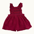 Robe vichy smockée - 9 mois
