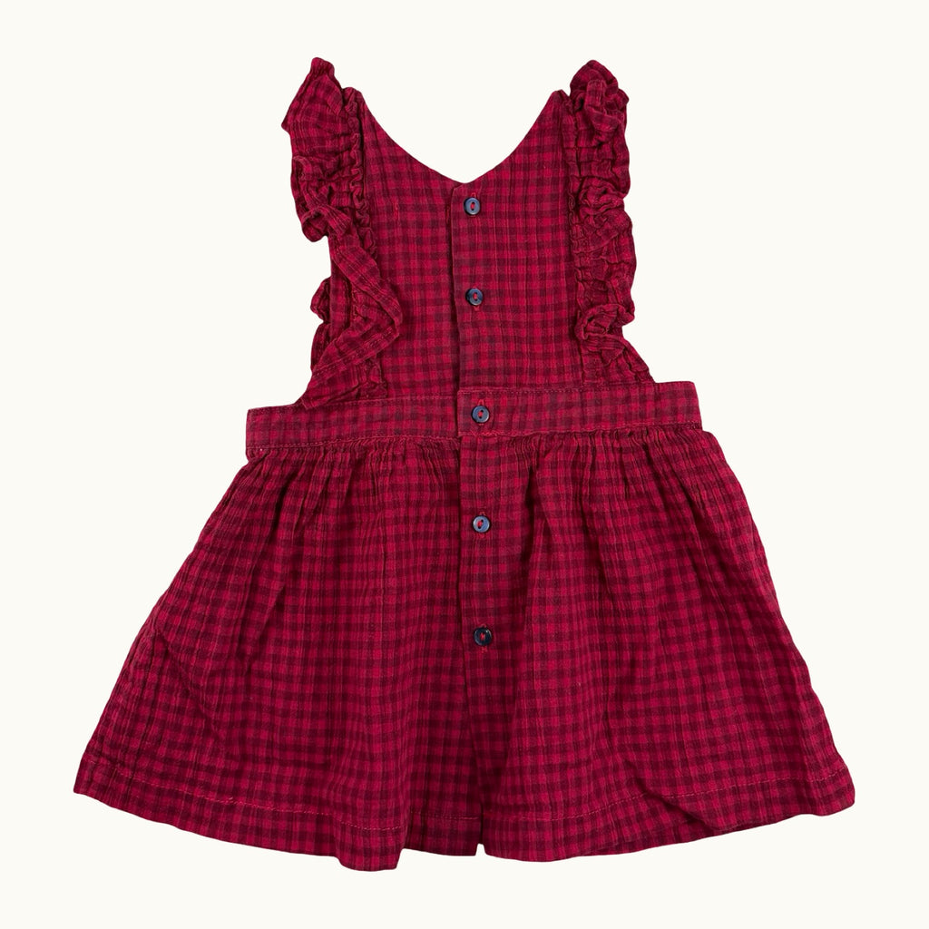 Robe vichy smockée - 9 mois