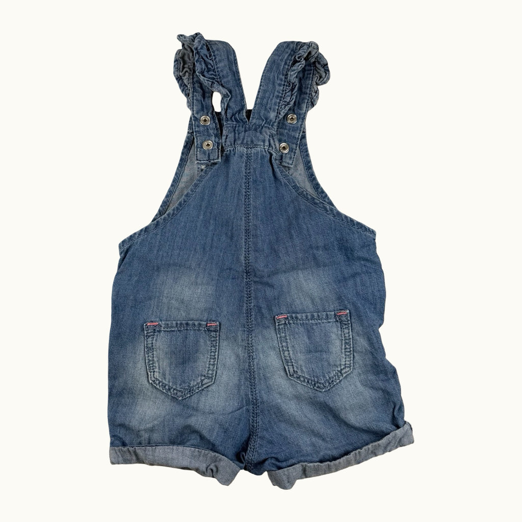 Combishort en jean H&M - 9 mois