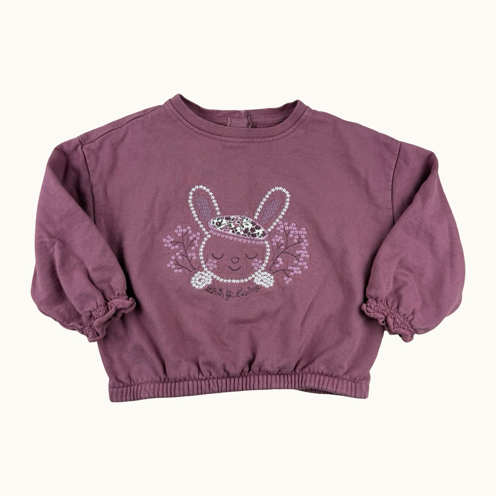 Sweat lapin Sergent Major - 24 mois