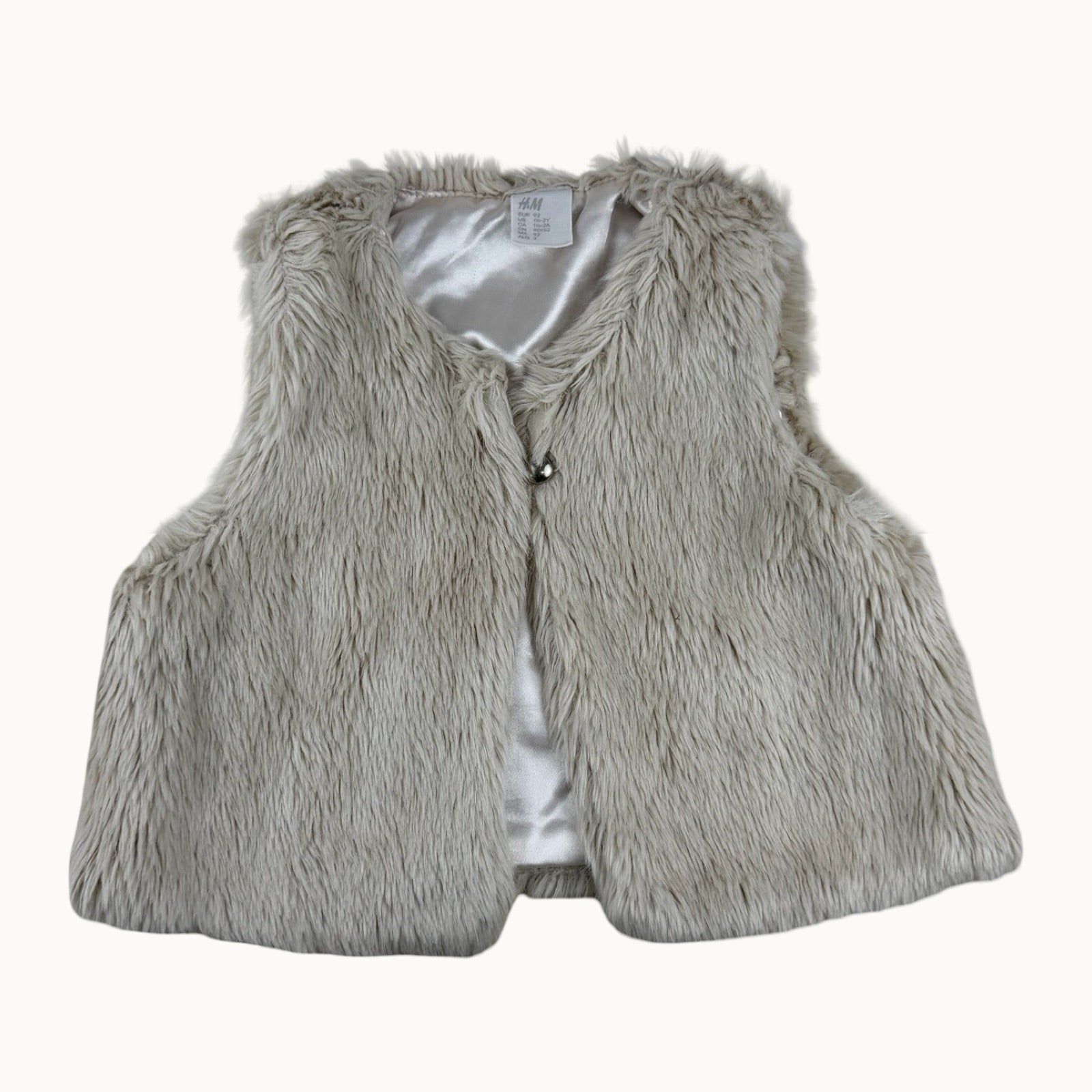 Gilet sans manche fausse fourrure H&M - 24 mois