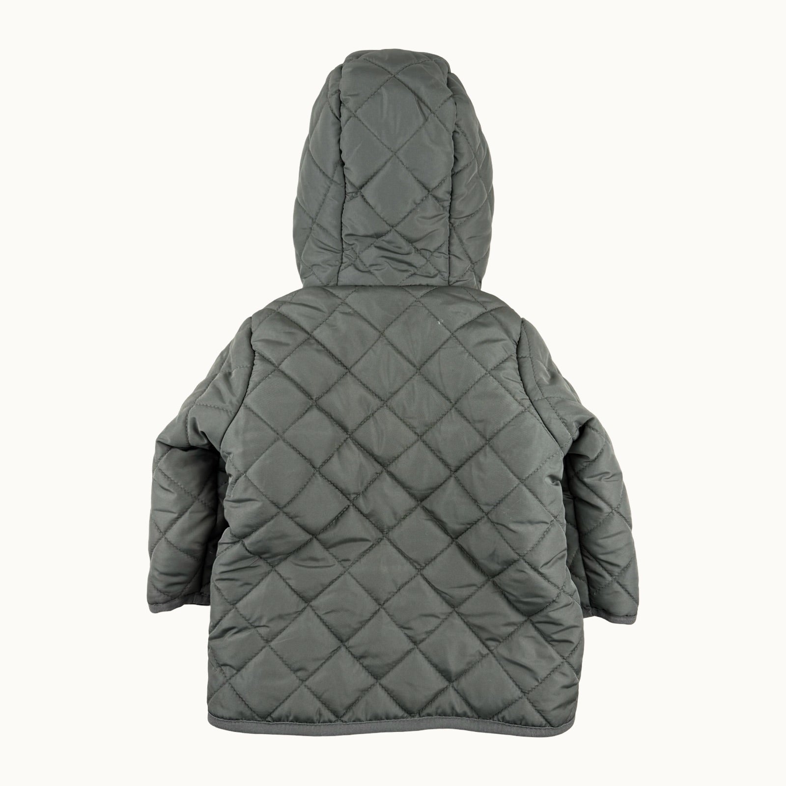 Manteau matelassé capuche sherpa - 12 mois