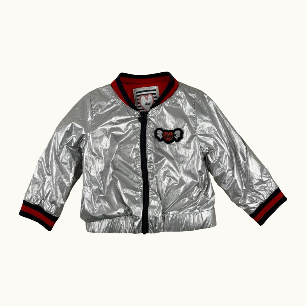 Bomber métallisé  IKKS - 12 mois
