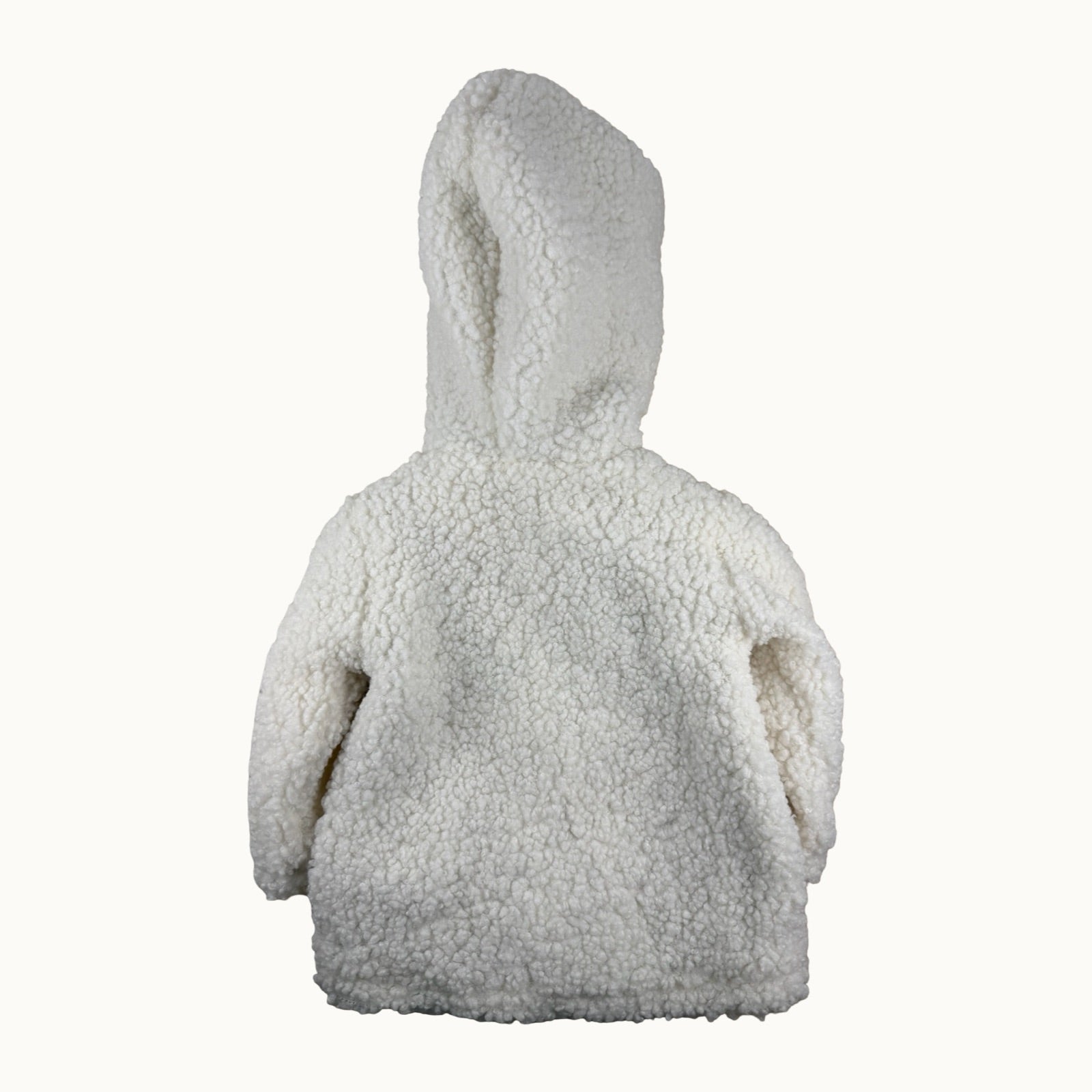 Manteau sherpa fleuri - 12 mois