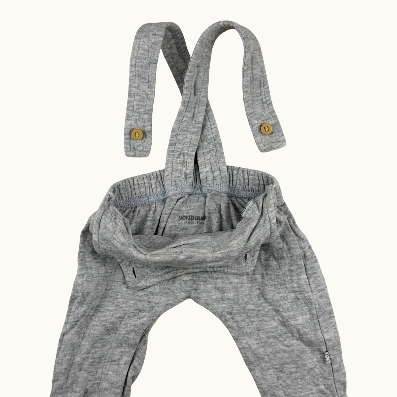 Salopette jersey Vertbaudet - 1 mois