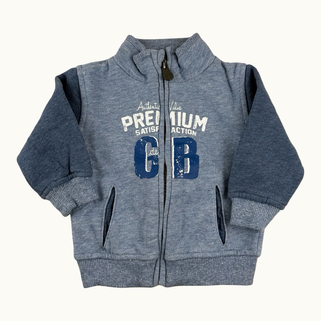 Sweat zippé - 6 mois