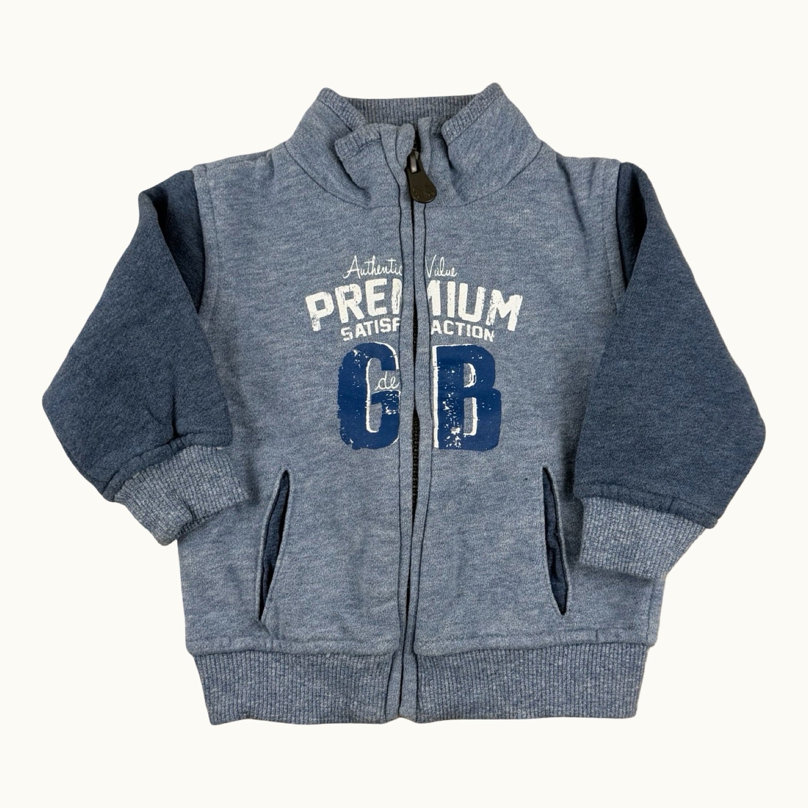 Sweat zippé - 6 mois
