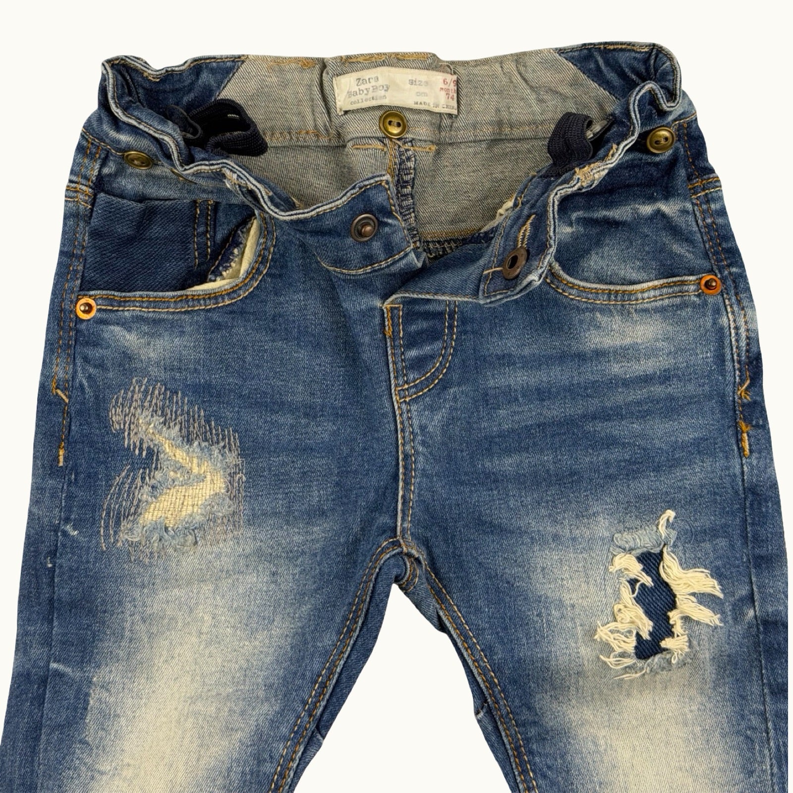 Jean destroy Zara - 9 mois